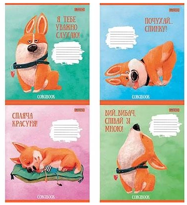 Зошит 12арк клітинка 1Вересня 766511 Corgibook