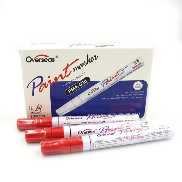 Маркер-фарба червоний PAINT DSCN7501-RD