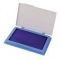 Подушка штемпельна, настільна Economіx E42101-02, розмір 70х110 мм, синя