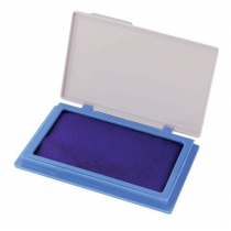 Подушка штемпельна, настільна Economіx E42101-02, розмір 70х110 мм, синя