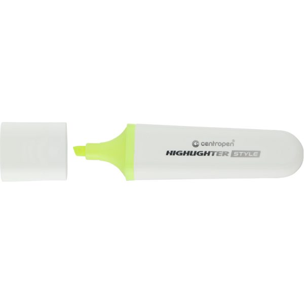 Маркер текст жовтий 6252/51-12 Centropen