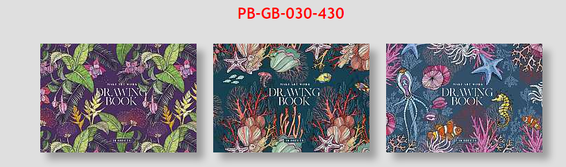 Альбом для малювання 30арк, склейка Школярик Star PB-GB-030-430