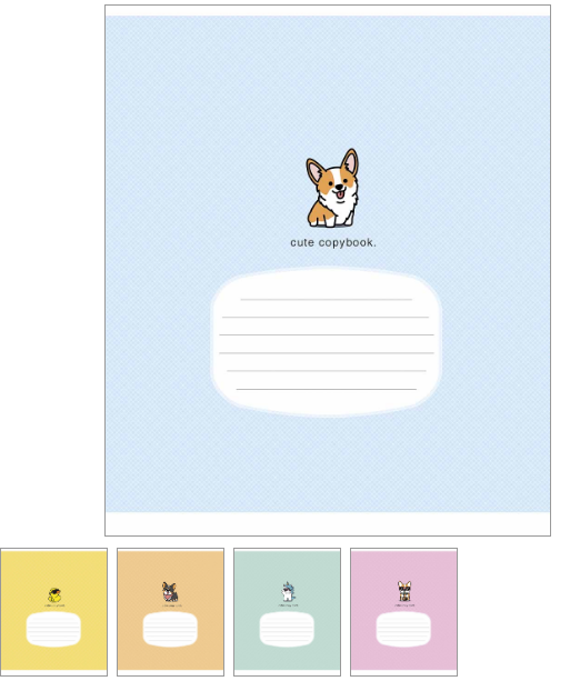 Зошит учнівський, 12аркушів, у клітинку, ВД-лак, Школярик 012-3058К