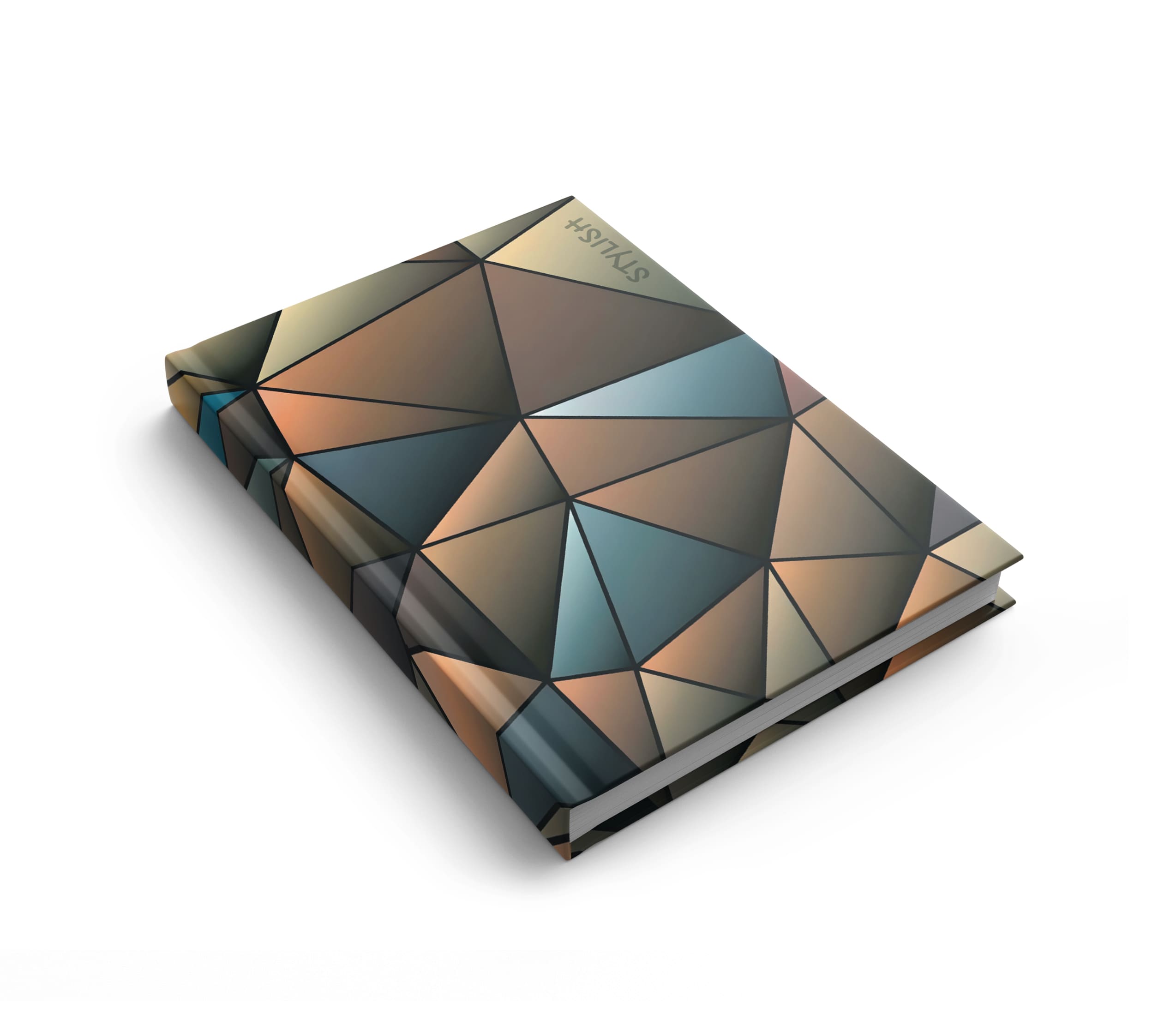 Ділова книга А4 192 арк # Геометрична абстракція 1В3466