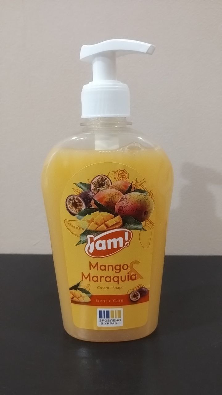 JAM! Крем-мило Mango&Maraquia з гліцерином 325г