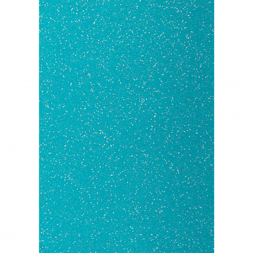 Фетр м'який 742937 з глітером, аквамарин 21*30см