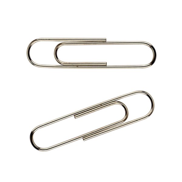 Скріпки оцинковані 33мм 100шт круглі Axent 4112-A