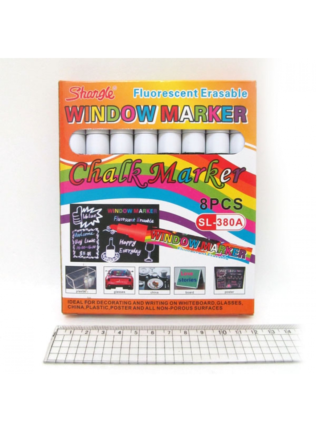 IMG4550-WH Маркер-Крейда "Window" білий