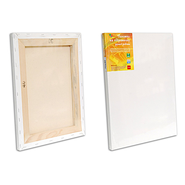 Підрамник, 20*40 см, модуль №0, дрібне зерно, акрил, бавовна, ROSA Gallery