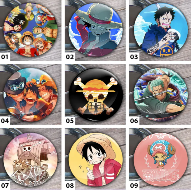 Значок Ван Піс / One Piece 44мм