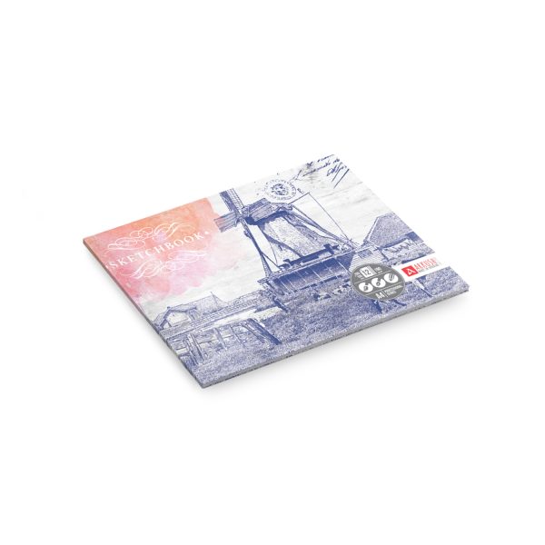 Скетчбук А4 12арк клеєний Аркуш 1SBА41903 Село 285*195