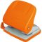 Діркопробивач до 30 арк., Economix E40135-06, пластиковий корпус, з лінійкою, помаранчевий