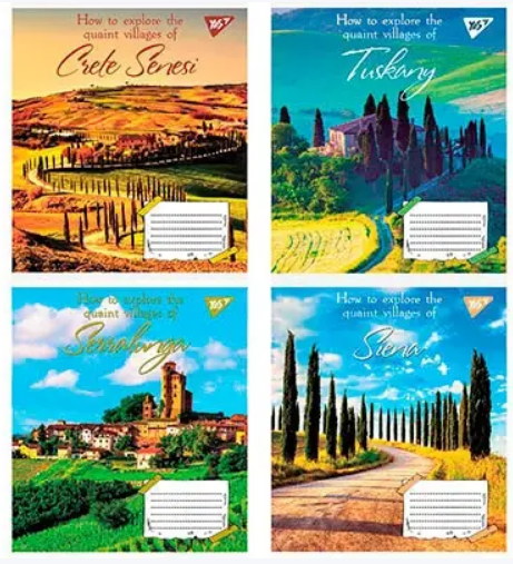 Зошит 60арк = лінія YES 766759  Quaint village