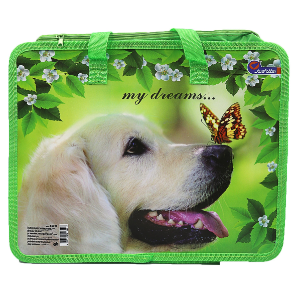 Сумка з ручками на блискавці J.Otten "Лабрадор" 26*32*9см збільшена, S2035