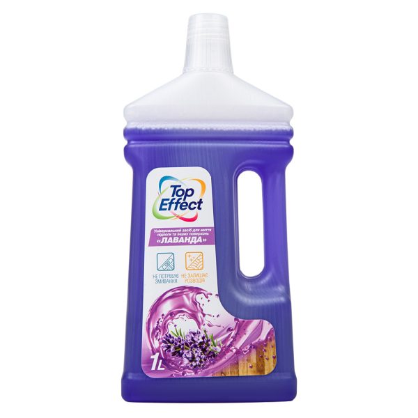 Універсальний засіб для миття підлоги та інших поверхонь TOPEffect "Лаванда", 1000 мл