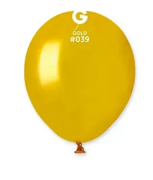 Кульки повітряні 5' золота метелік Gemar  (12,5 см) 1шт 02832
