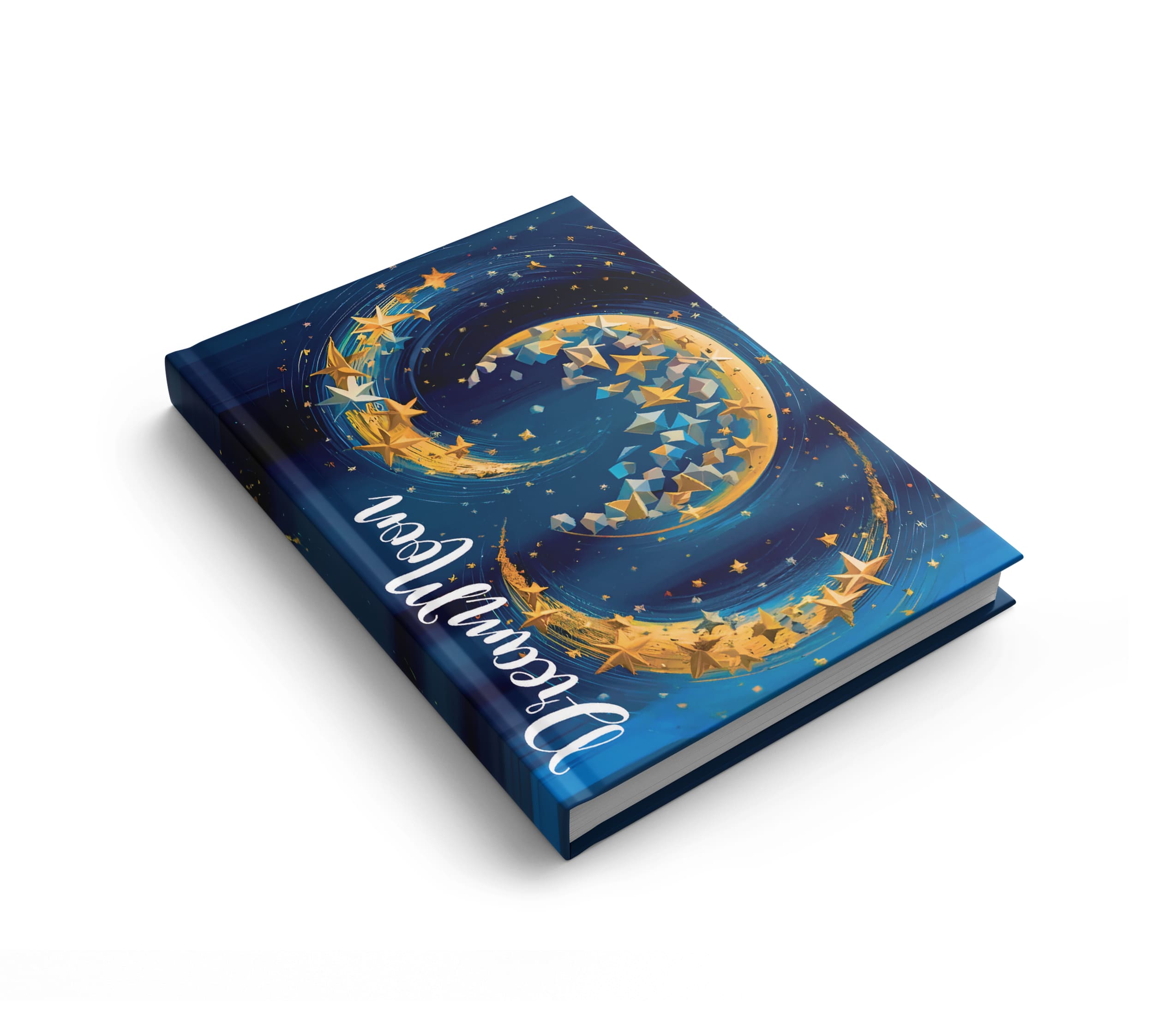 Блокнот АРКУШ А5, кл, 160 арк, лам. тв. обкл 1В3261 Зоряний настрій 1/10