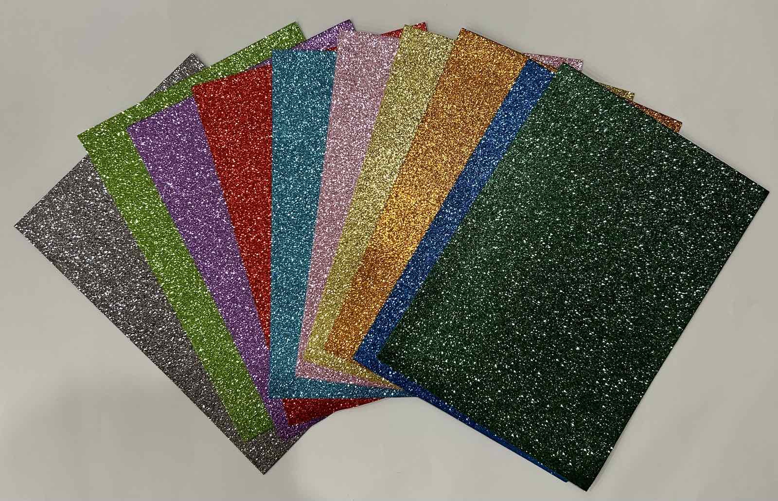 Фоаміран листовий А4 20*30 см мікс 17GLA4MIX2 глітер