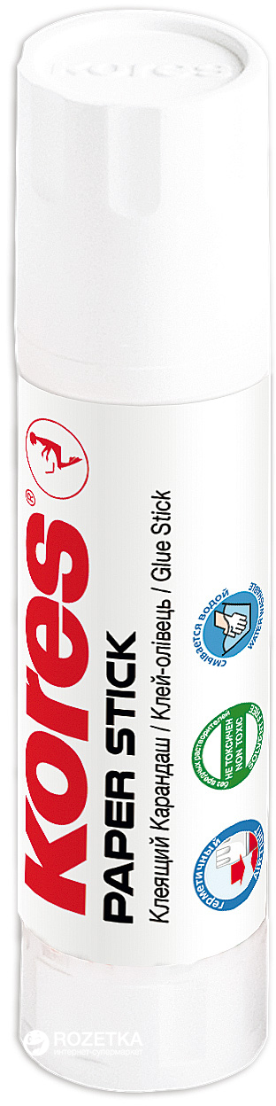 Клей-олівець 20 г Kores Paper Stick, К17203