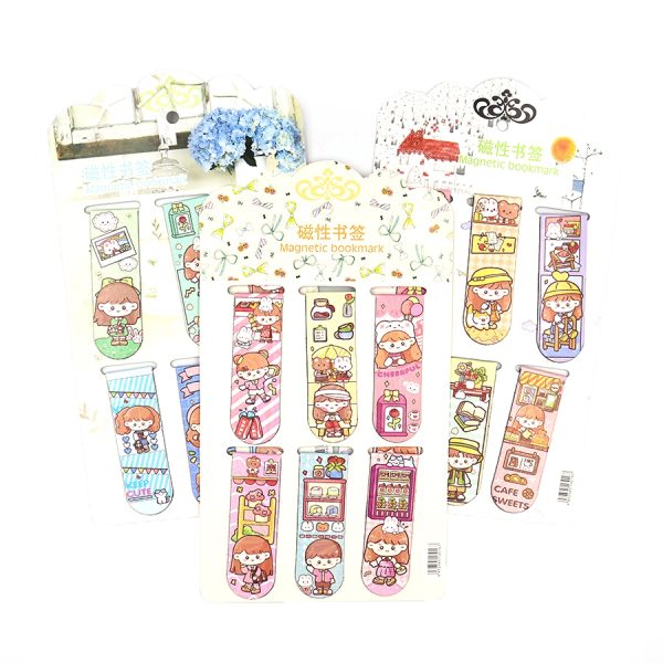 Закладки магнітні "Kids" 6шт HX2271-30