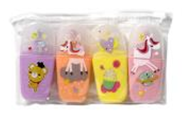 Набір текстовиділювачів 4шт., дитячі QY890