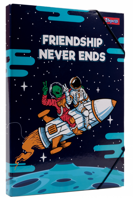 Папка для праці 1 Вересня картонна A4 Space 500233