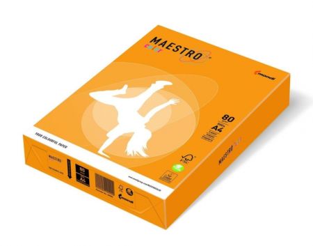 Папір кольоровий  А4 80 г/м 500 арк.  Maestro Color Trend AG10 Old Gold  старе золото