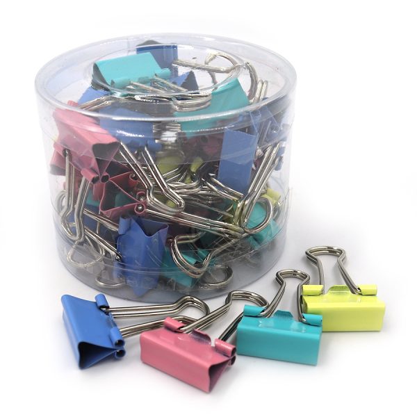 Біндер 19 мм, "Кольоровий пастель" DSCN5235-19