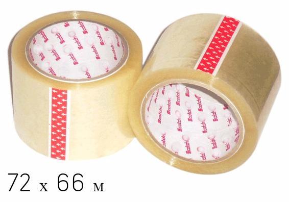 Скотч 72*66  прозорий