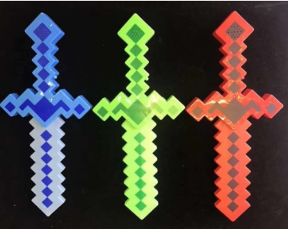 Зброя арт. MW2222 (168шт/2) світло, звук, 3 кольора,  38*17 см у пакеті MW2222