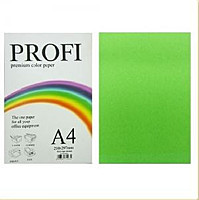 Папір кольоровий А4 Profi зелений 160 г/м2 1 аркуш, 36392