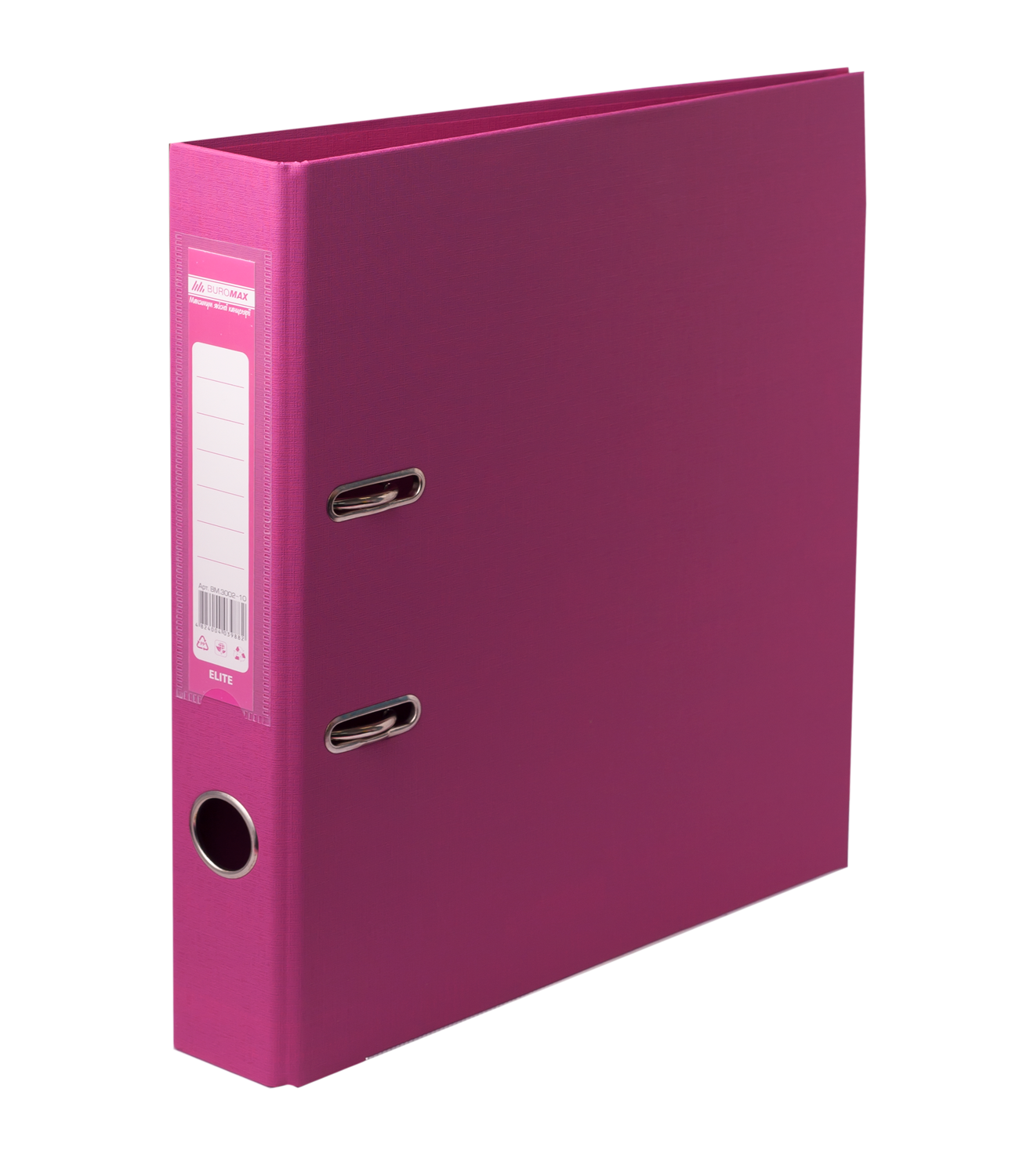 Реєстратор А4 70 мм рожевий Buromax BM3001-10с