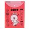 Папка-конверт YES А4 на кнопці "Line Friends. Cony" вертикальна
