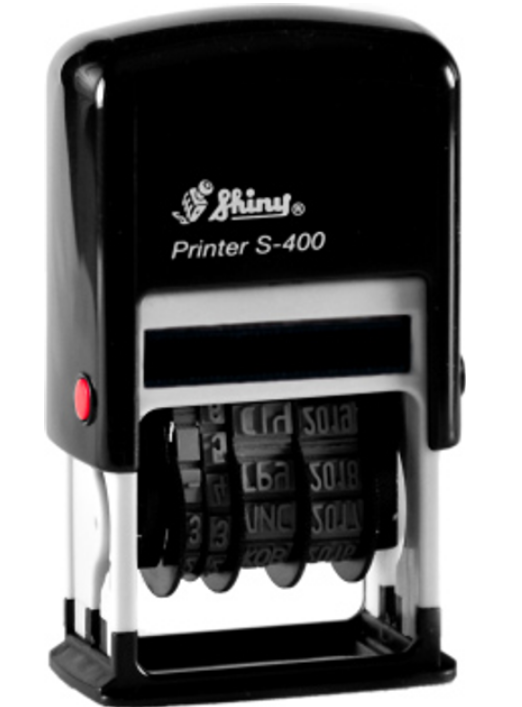 Міні-датер пластиковий, дата цифрова, 4мм