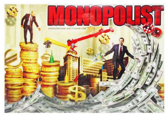 Економічна настільна гра "Monopolist" українська