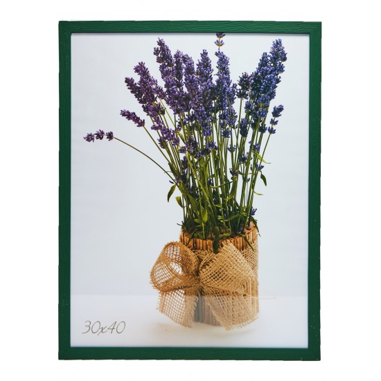Рамка 30*40 Зелений рифлений