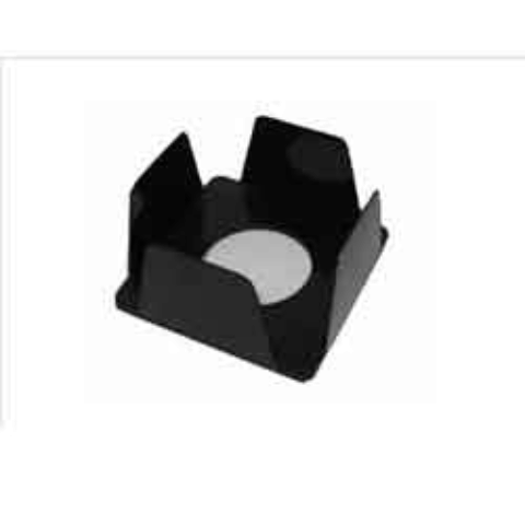 Бокс для паперу Арника 90х90х45мм чорний