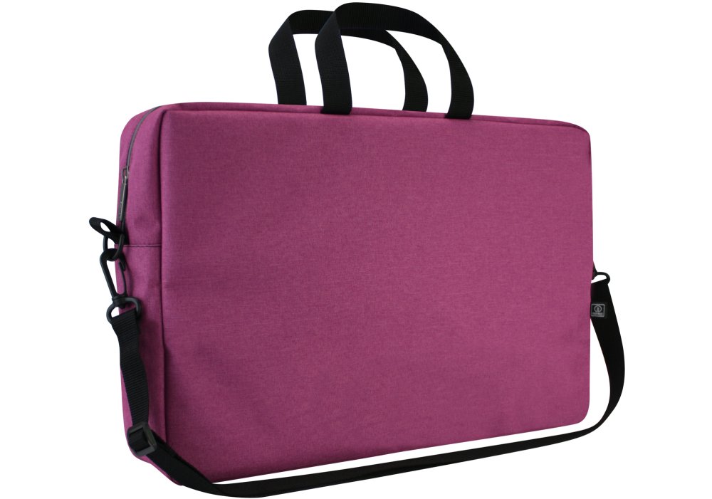 Сумка для документів, текстильна, А4+, рожева O95237