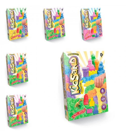 Набір креативної творчості "Кінетичний пісок"KidSand" коробка 600г