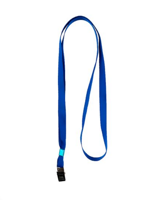 Шнурок для бейджа Axent 4531-02-A синий с