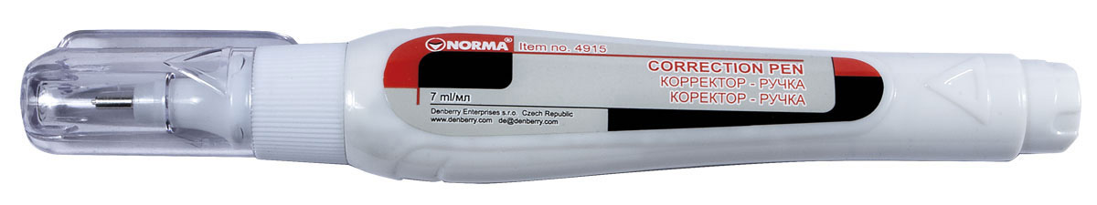 Коректор-ручка 7мл NORMA з мет нак