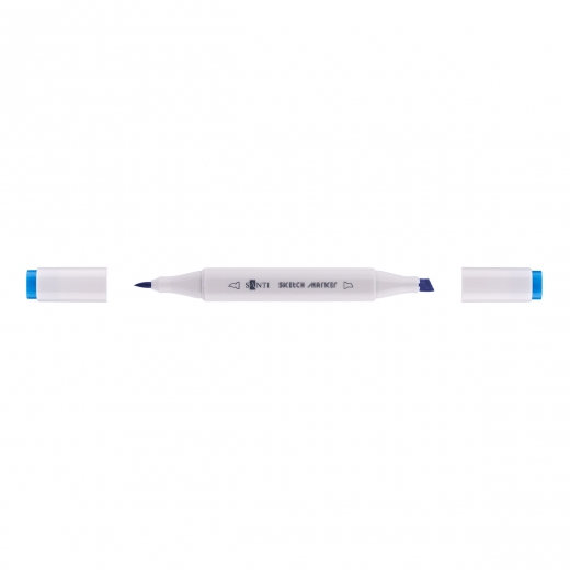 Маркер "SANTI sketch" SM-40, яскраво-блакитний 390581