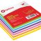 Блок для нотаток з клейким шаром 50х50 мм Optima O25517, 250 арк., неон мікс