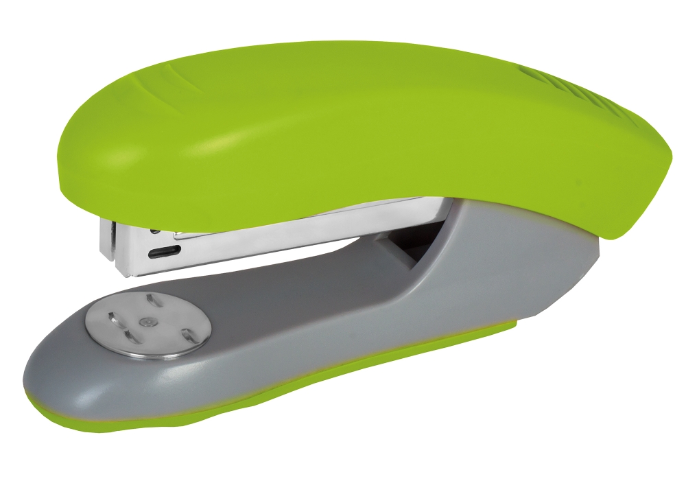 Степлер зшивач №24/6, 26/6 Economix, до 30 аркушів ., пласт. корпус, салатовий