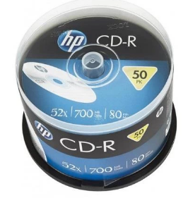 Диск CD-R 50 HP, 700Mb, 52x, Cake Box (CRE00017-3)
