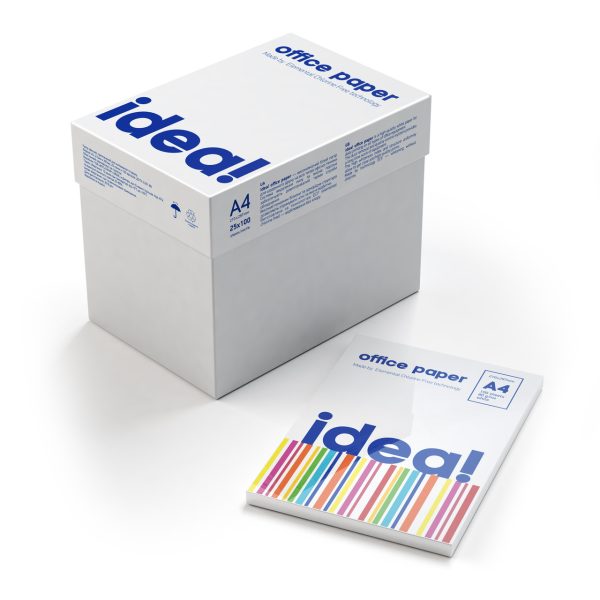 Папір офісний А4 Idea 80 г/м2 100 аркушів, 17983