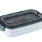 Ланчбокс для їжі. Виготовлений з харчового пластику. Має знімний розділювач. Об'єм 700 мл. K23-182-1