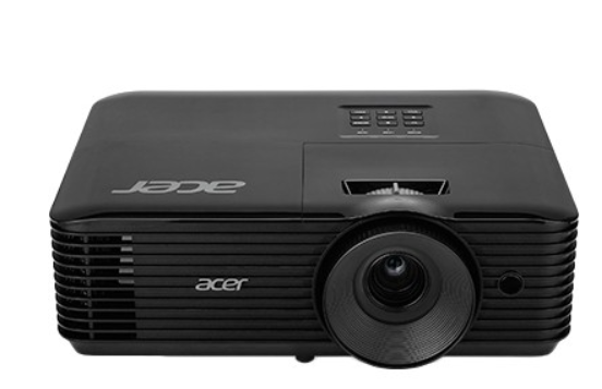 Проектор Acer X118AH (MR.JPY11.001) для шкіл і вузів, фронтальна, DLP, SVGA, 800 x 600, 3600 (ANSI lm), 20 000:1, 1 x HDMI, 1 x USB, Black