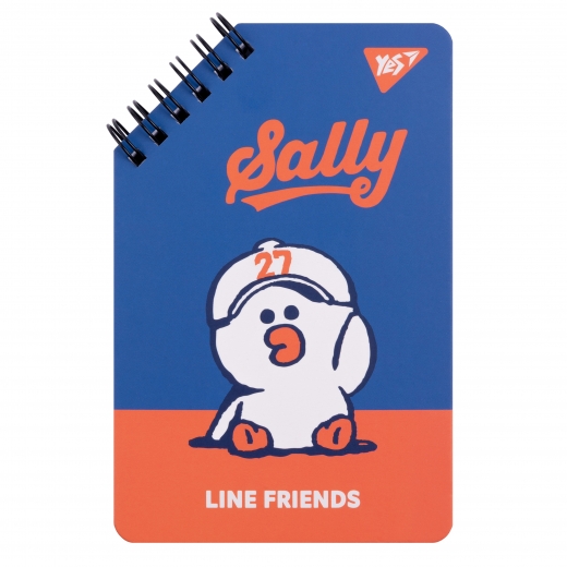 Блокнот YES 95х145 мм, 60 арк. "Line Friends" Sally 151756