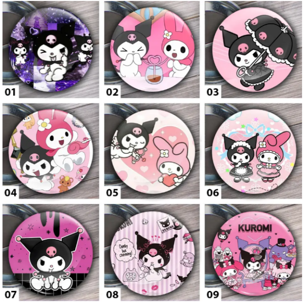 Значок Хеллоу Кітті / Hello Kitty. 44мм